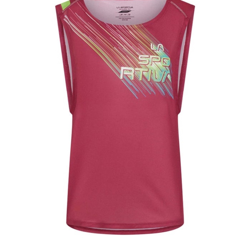 NWT LA SPORTIVA Women’s Defy Tank Top Running Active Red Plum Medium